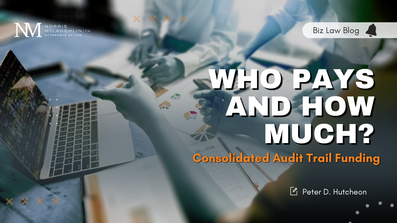 Who Pays and How Much? Consolidated Audit Trail Funding
