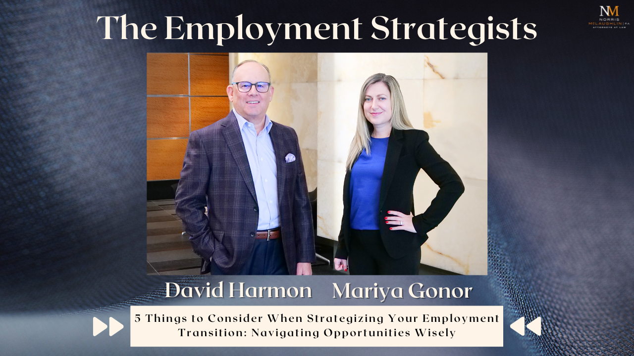 5 Things to Consider When Strategizing Your Employment Transition: Navigating Opportunities Wisely