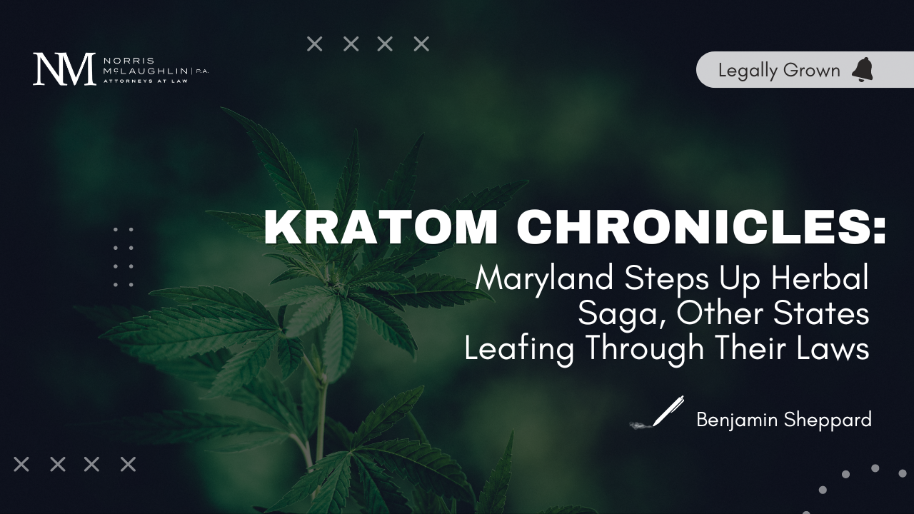 Kratom Chronicles: Maryland Steps Up Herbal Saga, Other States Leafing Through Their Laws