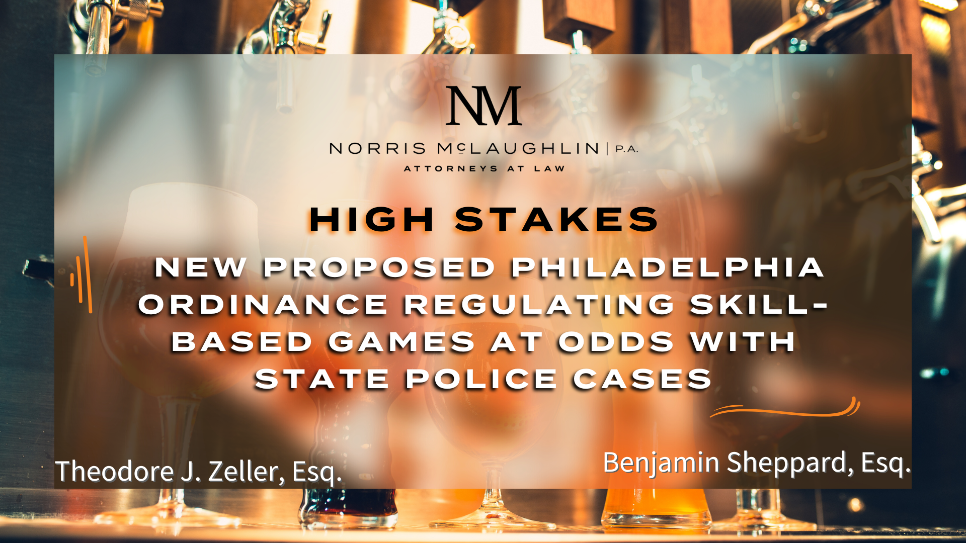 High Stakes: New Proposed Philadelphia Ordinance Regulating Skill-Based Games at Odds with State Police Cases