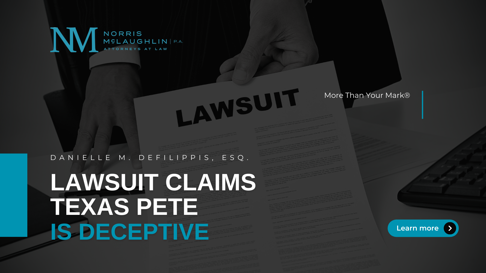 Lawsuit claims TEXAS PETE is deceptive