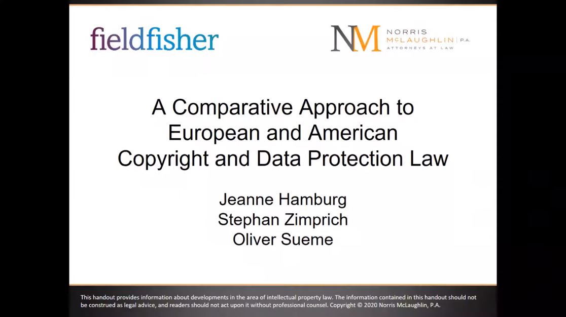 A Comparison of European and American Copyright and Privacy Laws Affecting Digital Content Providers