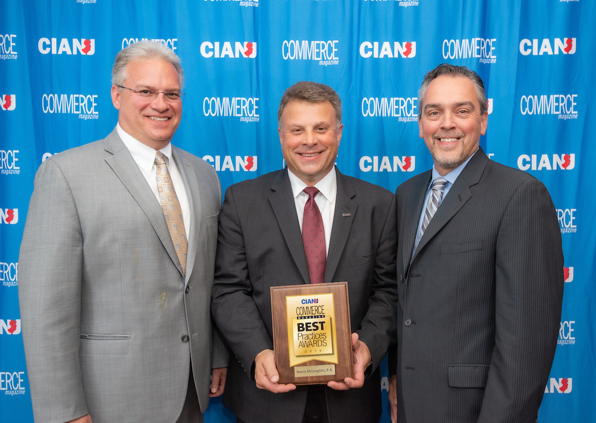 CIANJ Honors Norris McLaughlin for Best Practices