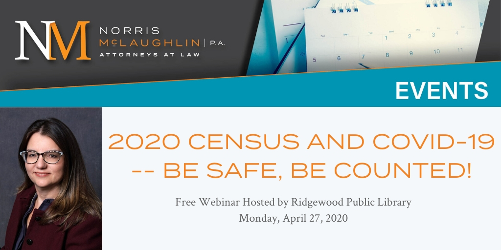 2020 Census and COVID-19 — Be Safe, Be Counted!