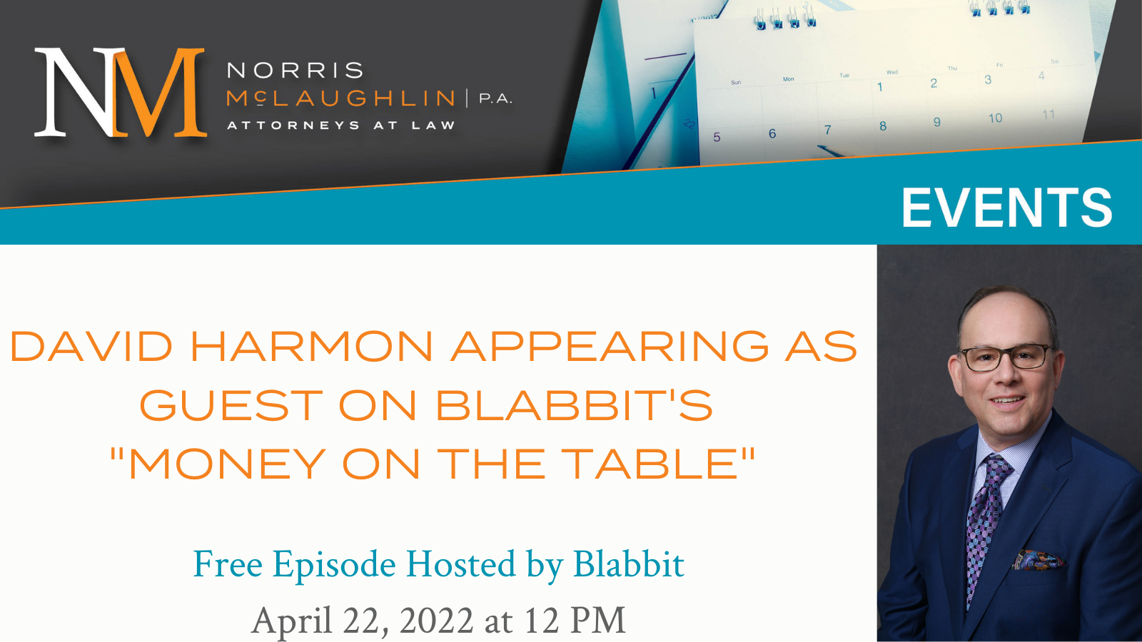 Join David Harmon Live on BLABBIT on Friday, April 22nd