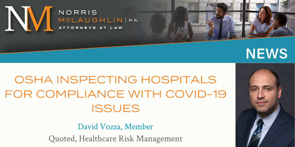 David Vozza Quoted by Healthcare Risk Management
