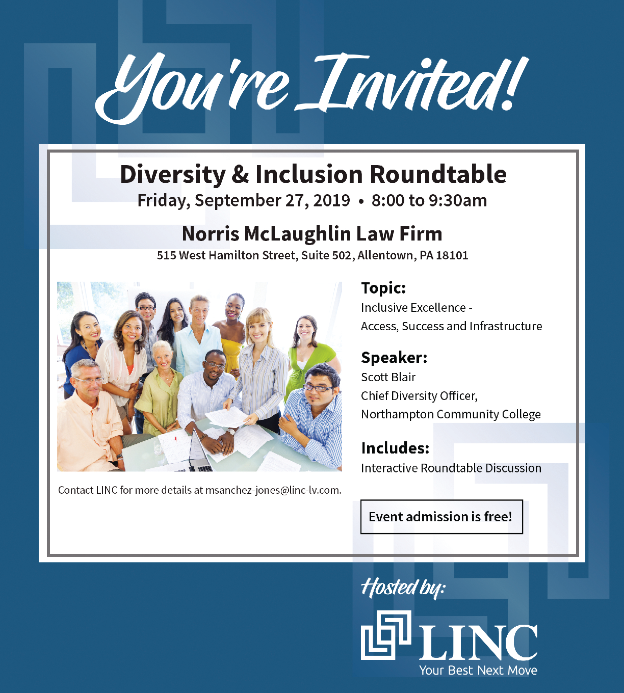 LINC Diversity & Inclusion Roundtable