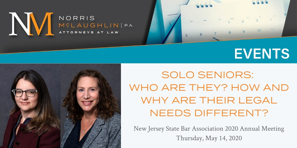 Shana Siegel and Lori Kayne to Present at New Jersey State Bar Association 2020 Annual Meeting