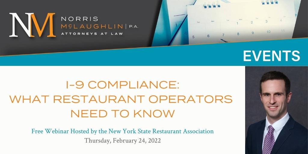 I-9 Compliance: What Restaurant Operators Need to Know